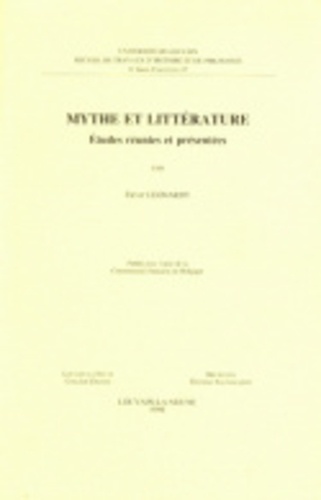 Ernst Leonardy - Mélanges darchéologie et dhistoire de lart offerts au professeur Jacques Lavalleye - Quatrième série-45.