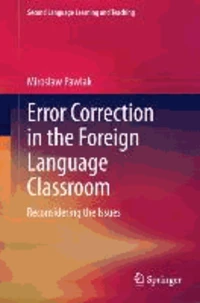 Error Correction in the Foreign Language Classroom