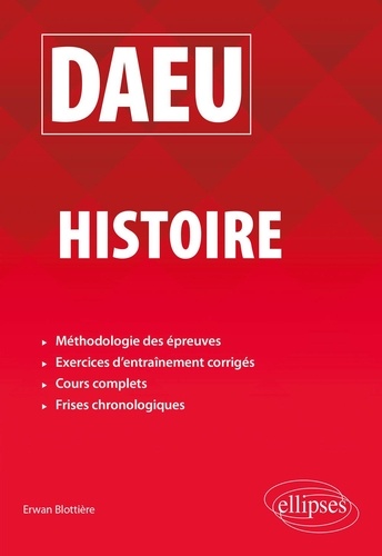 DAEU Histoire  Edition 2020