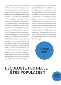 Erwan Ruty - L'écologie peut-elle être populaire ?.