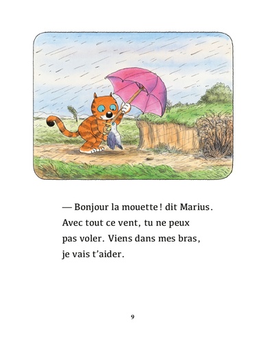 Marius le chat Tome 7 Un coin de parapluie