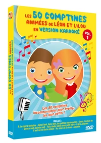 Les 50 comptines animées de Léon et Lilou en version Karaoké