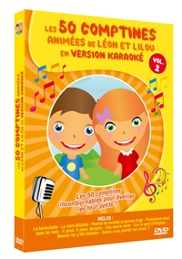 Les 50 comptines animées de Léon et Lilou en version Karaoké