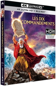 Cecil B. Demille - Les dix commandements - Blu-ray Ultra 4K. 3 DVD