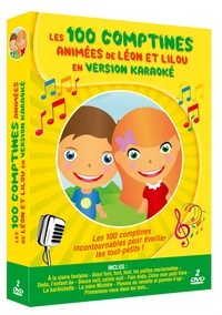Mes 100 comptines animées de Léon et Lilou en karaoké