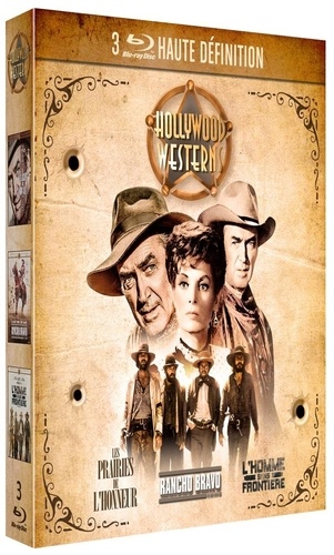  MCLAGLEN/FONDA - Western de légende - Coffret blu-ray haute définition : Rancho Bravo ; Les prairies de l'honneur ; L'homme sans frontière. 3 DVD