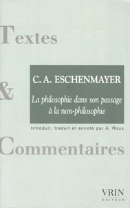 La philosophie dans son passage à la non-philosophie