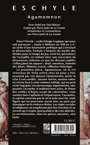 Agamemnon. Edition bilingue grec-français
