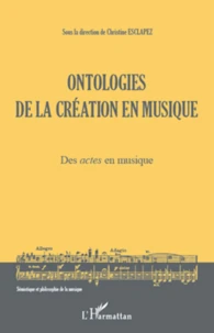 Ontologies de la création en musique