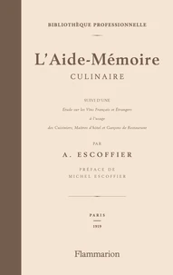 L'Aide-Mémoire culinaire