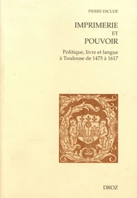 Imprimerie et pouvoir