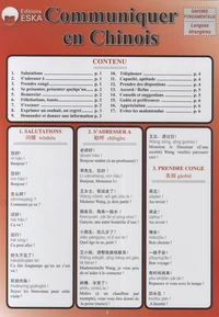 Communiquer en chinois