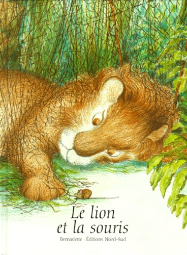 Le lion et la souris de Esope - Album - Livre - Decitre