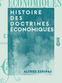 Histoire des doctrines économiques