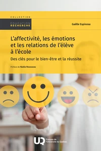 L'affectivité, les émotions et les relations de l'élève à l'école