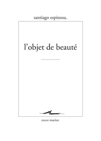 L'objet de beauté