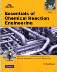 Essentials of Chemical Reaction Engineering.