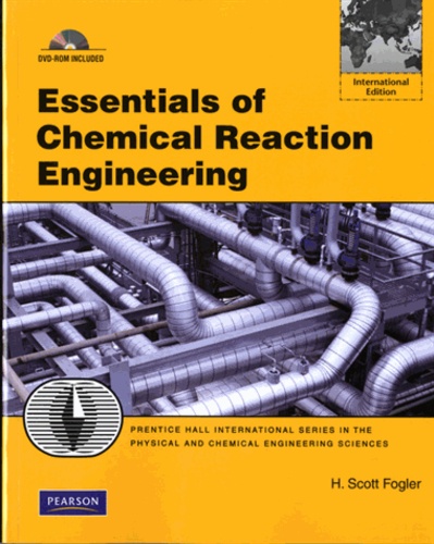 Essentials of Chemical Reaction Engineering.