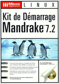 Kit De Demarrage Linux Mandrake 7.2. Avec Cd-Rom