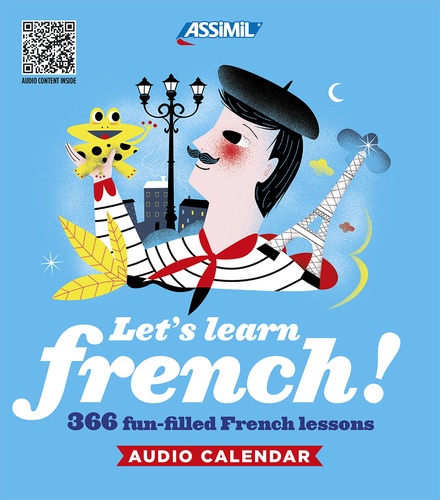 Let's learn French !. 366 fun-filled French lessons