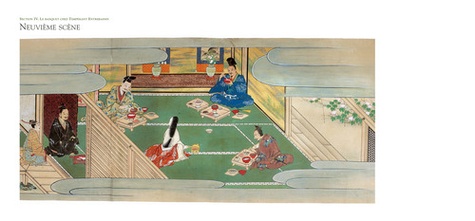 Des mérites comparés du saké et du riz. Illustré par un rouleau japonais du XVIIe siècle