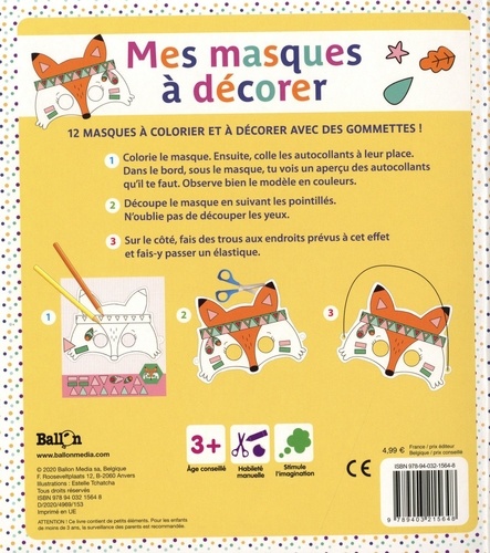 Mes masques à décorer