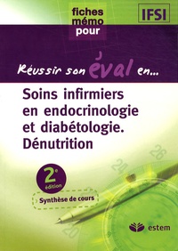  Estem Editions - Soins infirmiers en endocrinologie et diabétologie - Dénutrition.