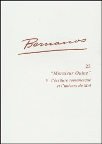 Bernanos, "Monsieur Ouine"