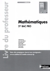 Mathématiques 2de Bac Pro Spirales