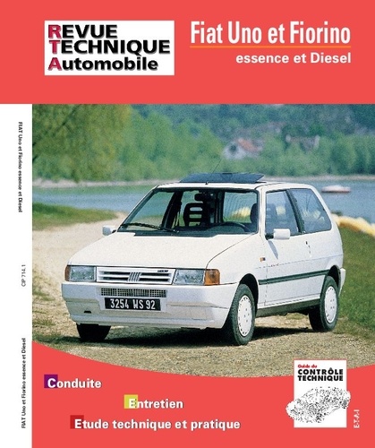  ETAI - Fiat Uno 45, 55, Selecta, 60, 70, turbo ie, Fiat Uno Diesel et turbo Diesel, Fiat Fiorino Diesel.