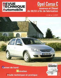 Opel Corsa essence et Diesel de 08/03 à la fin de fabrication