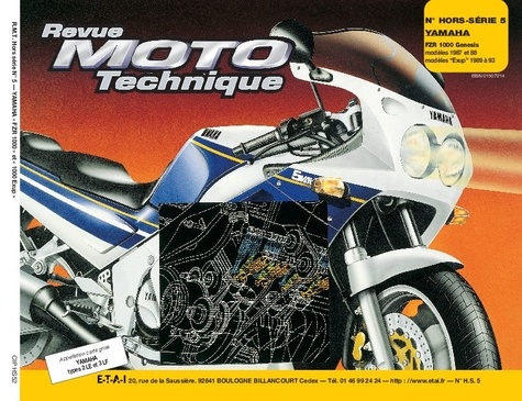  ETAI - Revue Moto Technique Hors-Serie Numero 5 : Yamaha Fzr 1000 Genesis (87/88).