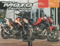 Honda CB500 FA et XA (2016 à 2018) KTM 125 Duke (2017 à 2019)