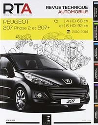 Peugeot 207:1.4 Hdi (70ch) & 1.6 Hdi (92ch) (2010 à 2014)