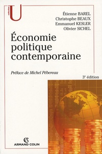 Etienne Barel et Christophe Beaux - Economie politique contemporaine.