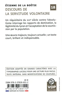 Discours de la servitude volontaire