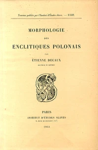 Morphologie des enclitiques polonais