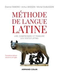 Etienne Famerie - Méthode de langue latine - 3e éd..