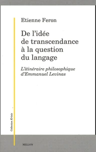 De l'idée de transcendance à la question du langage.