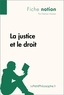 Etienne Hacken - La justice et le droit (fiche notion) - Comprendre la philosophe.