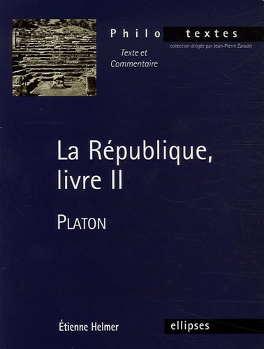 La République, livre II. Platon
