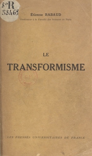 Le transformisme (1)