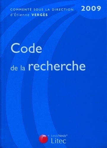 Etienne Vergès - Code de la recherche.