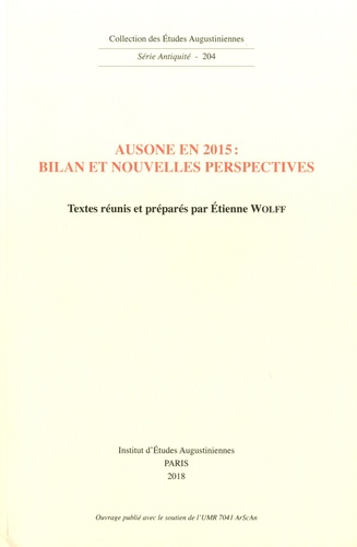 Etienne Wolff - Ausone en 2015 : bilan et nouvelles perspectives.