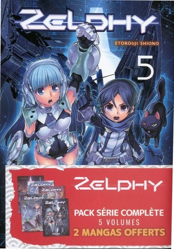 Zelphy  Pack série complète en 5 volumes. Avec 2 tomes offerts