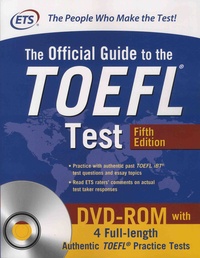  ETS - The Official Guide to the TOEFL Test. 1 Cédérom