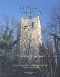 Etudes de castellologie médiévale