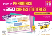 Toute la pharmaco en 250 cartes mentales UE B1