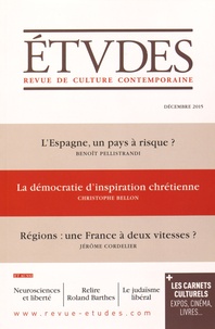 François Euvé - Etudes N° 4222, décembre 2015 : .