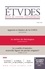 Etudes N° 4226, Avril 2016 - Occasion